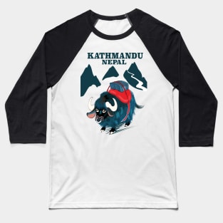 Kathmandu Nepal Baseball T-Shirt